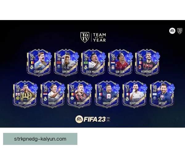 加维入选FIFA最佳阵容，年轻天才表现亮眼，未来可期